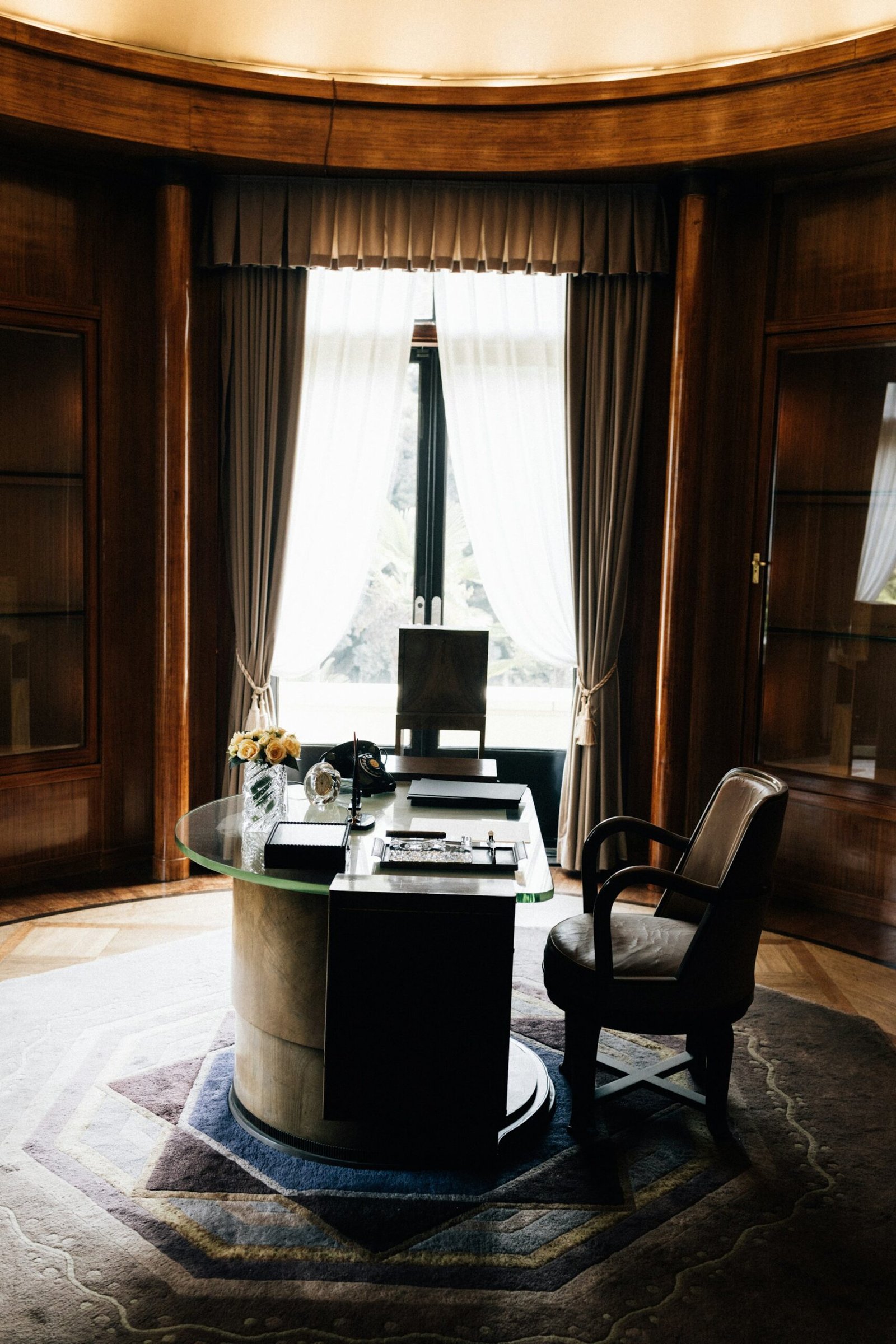 Bureau élégant de gestion de patrimoine