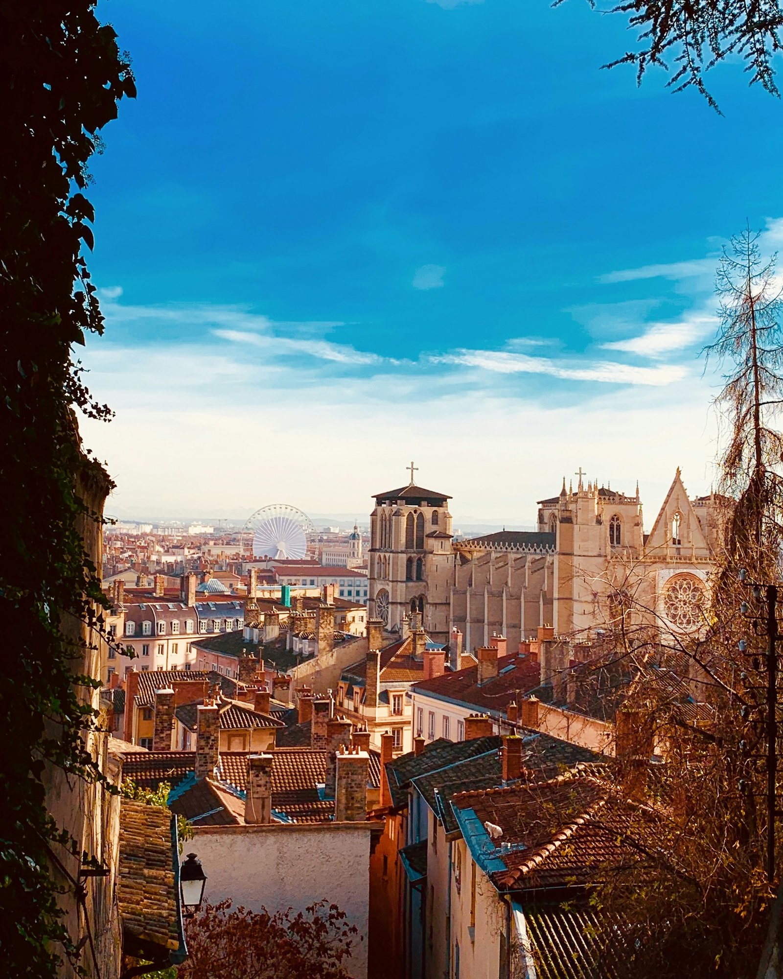 Le Vieux Lyon et la cathédrale Saint-Jean